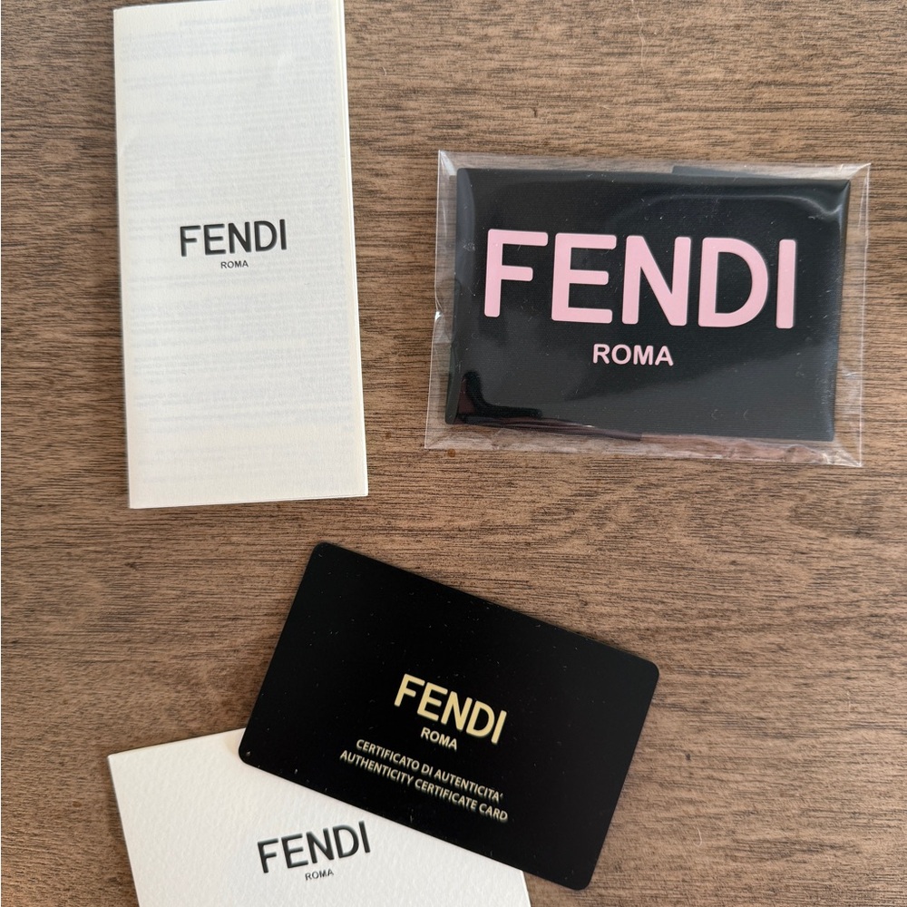 NWOT FENDI First Brown Tortoise Oversized Round Luxury Designer Sunglasses - Picture 12 of 15